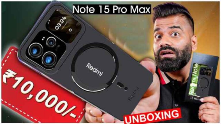 नए फीचर और DSLR कैमरा के साथ लॉन्च हुआ Redmi Note 15 Pro Max देखें किमत